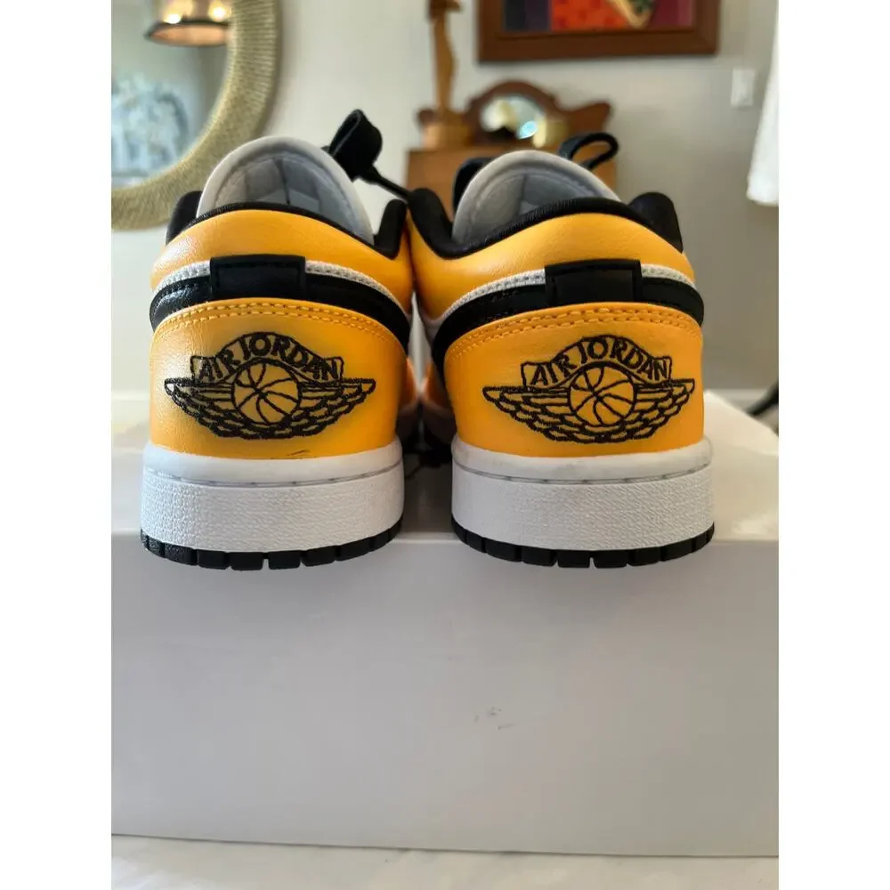 Nike Air Jordan 1 Low SE Laser Orange White Black Womens 7 CZ4776-107 w/‎ Box